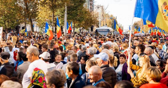 Chisinau estimates that the protests in 5,000 people