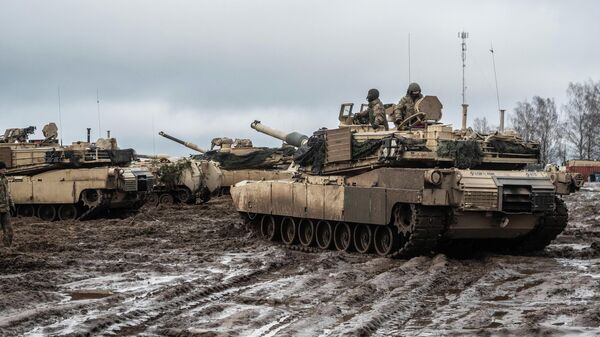 The United States has stepped up the transfer of tanks to Europe