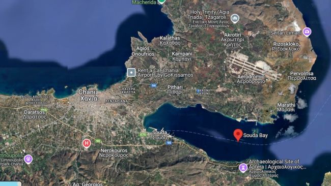 Соединенные Штаты активно укрепляют военно-морскую базу в заливе Суда на Крите